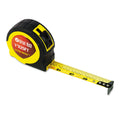 Great Neck ExtraMark Power Tape, 1" x 25 ft, Steel, Yellow/Black