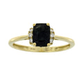 1.38ct Sapphire Diamond Ring 14KT Yellow Gold by Bids.com