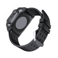 44 MM Full Cover Clear Case Screen Protector with Bands for Apple iWatch 4 and 5 by DailySale