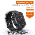 44 MM Full Cover Clear Case Screen Protector with Bands for Apple iWatch 4 and 5 by DailySale