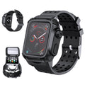 44 MM Full Cover Clear Case Screen Protector with Bands for Apple iWatch 4 and 5 by DailySale