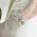 Apple Watch Band with Pearls Series 11/10/9/8/7/6/5/4/ SE / Ultra 1/2/3 by Arleathercraft