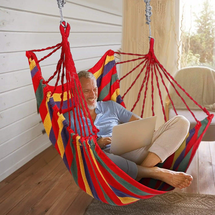 440lbs Hanging Hammock with 2 Pillows by DailySale