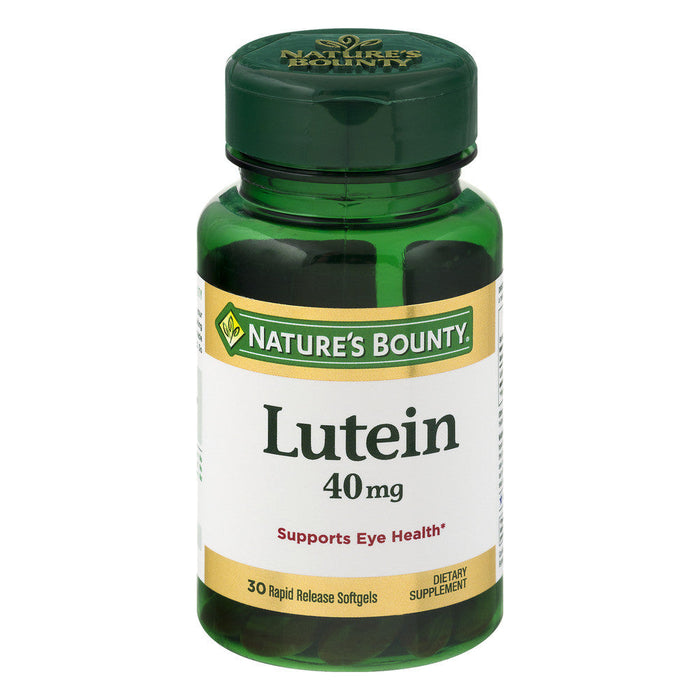Nature's Bounty Lutein, 40 Mg, Rapid Release Softgels by Pasteur Pharmacy