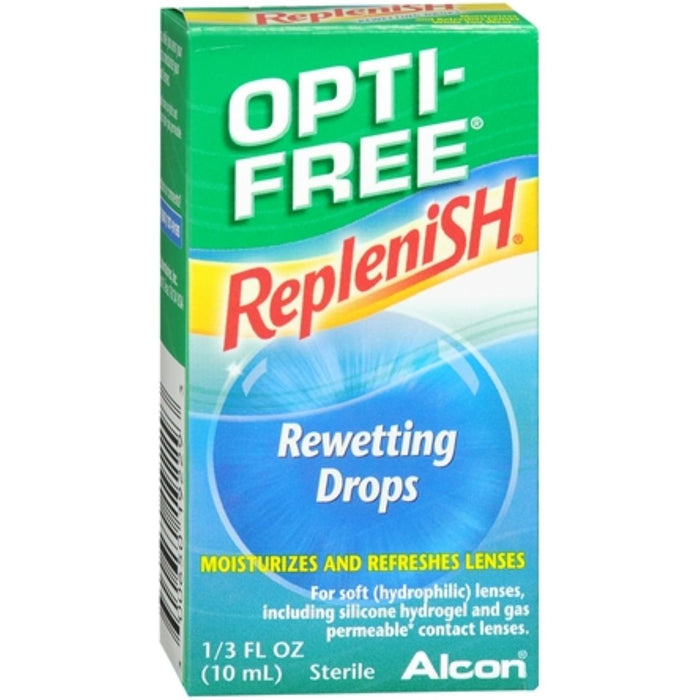 Opti-Free Replenish Rewetting Drops - 10 mL by Pasteur Pharmacy