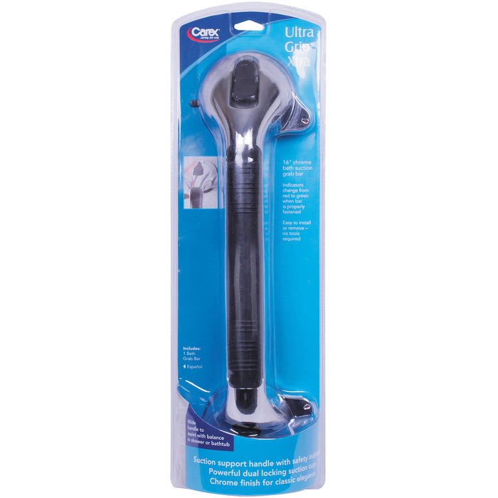 Carex Chrome Ultra Grip Bath Handle - 16" by Pasteur Pharmacy