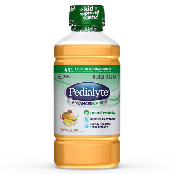 Pedialyte Advanced Care Tropical Fruit Electrolyte Solution, 33.8 Fl Oz by Pasteur Pharmacy