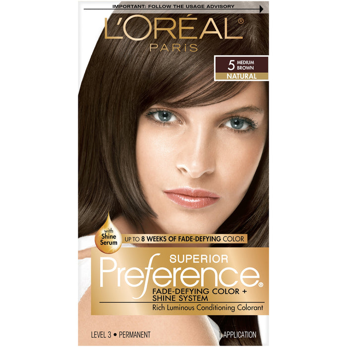 Superior Preference L'Oreal Paris Medium Brown #5 Natural Hair Color 1 by Pasteur Pharmacy