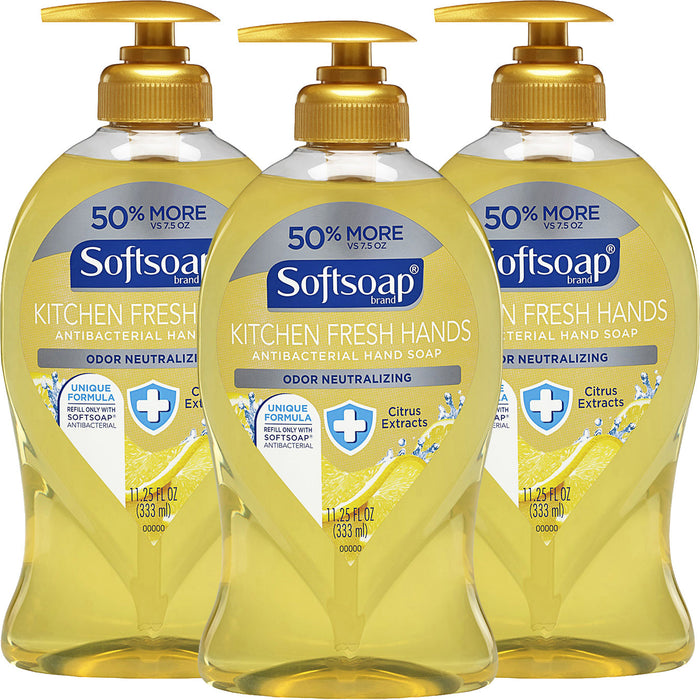 Softsoap Antibacterial Hand Soap Pump, Kitchen Fresh Hands – 11.25 Fl Oz by Pasteur Pharmacy