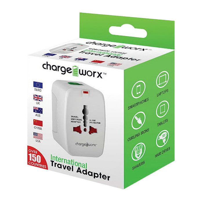 Chargeworx Charge Worx International Travel Adapter by Pasteur Pharmacy