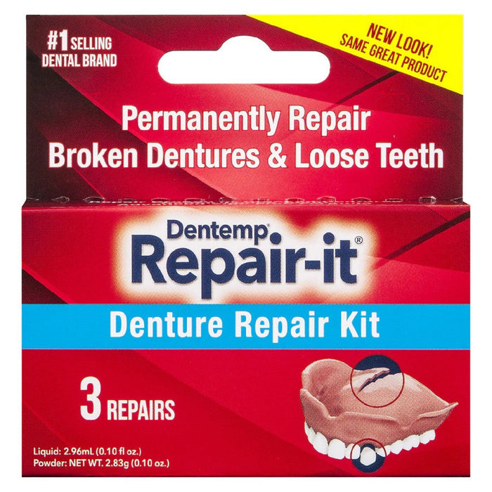 Dentemp Repair-It Advanced Formula Denture Repair Kit by Pasteur Pharmacy