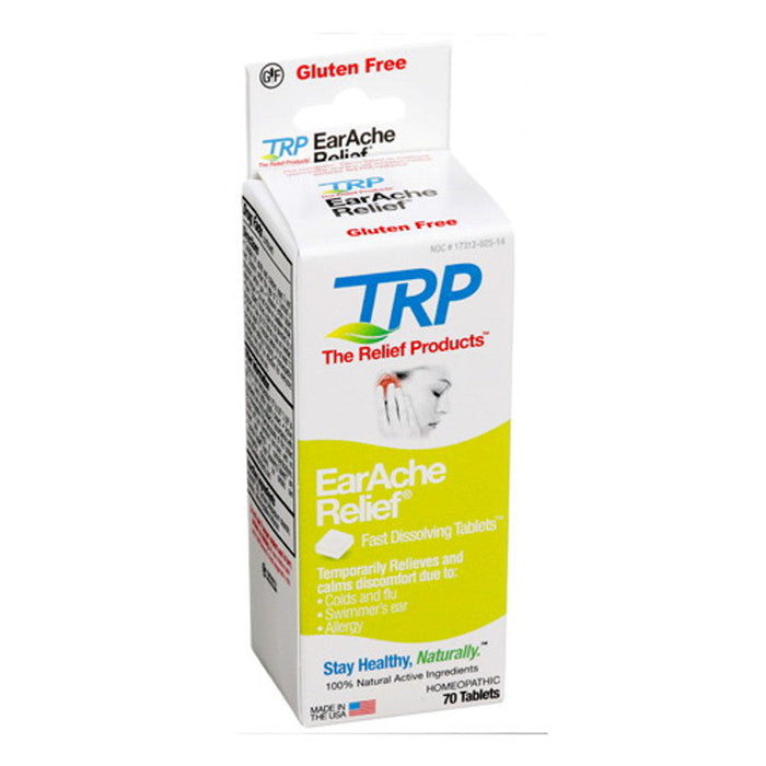 The Relief Products EarAche Fast Dissolving Tablets 70 ct by Pasteur Pharmacy