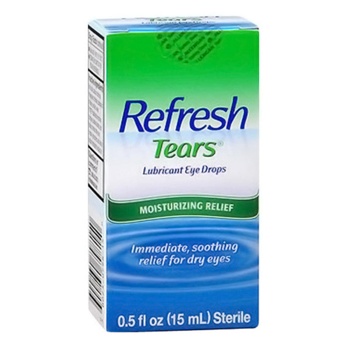 Refresh Lubricant Eye Drops Tears, 2 Bottles 15ml by Pasteur Pharmacy