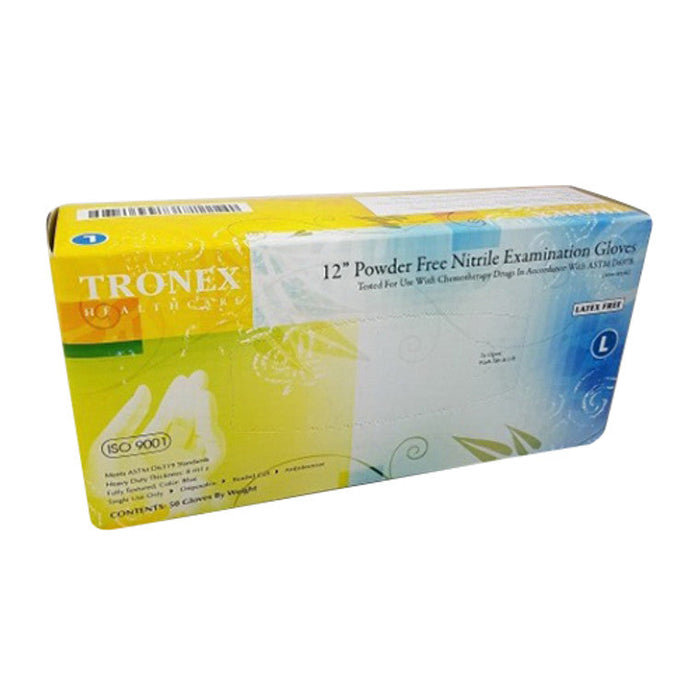 Tronex Health Care Nitrile Gloves – Powder-Free, Textured (Large) by Pasteur Pharmacy