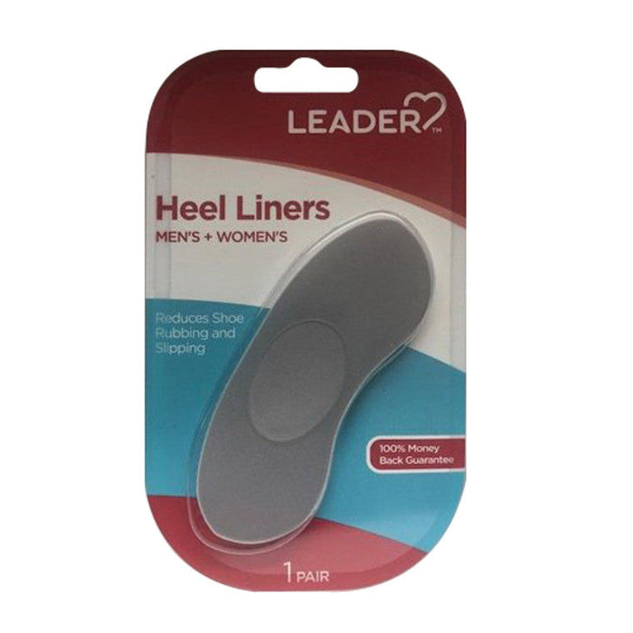 Leader Heel Liners Men And Woman, 1 Pair by Pasteur Pharmacy