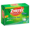Zyrtec 24-Hour Allergy Relief, 10mg Cetirizine HCl, Orally Disintegrating Tablets, Citrus Flavor, 24 ct