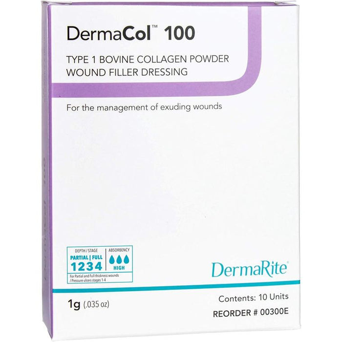 DermaCol™ 100 – 100% Type 1 Bovine Collagen Powder Wound Filler by Pasteur Pharmacy