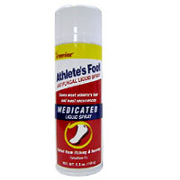 Premier Tolnaftate Antifungal Foot Liquid Spray - 5.3 Oz by Pasteur Pharmacy