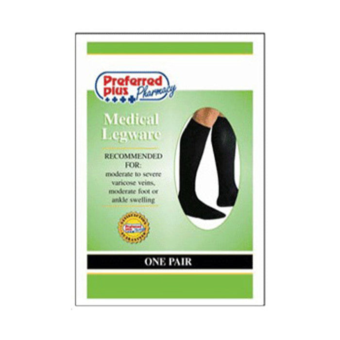 Scott Specialties QCS Men's Medical Legwear Firm Black Medium - 1 Pair by Pasteur Pharmacy