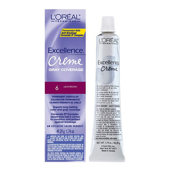 L'Oreal Excellence Creme 6 LIGHT BROWN by Pasteur Pharmacy