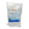 Leader™ Diabetic Ankle Socks – White (Size Medium)