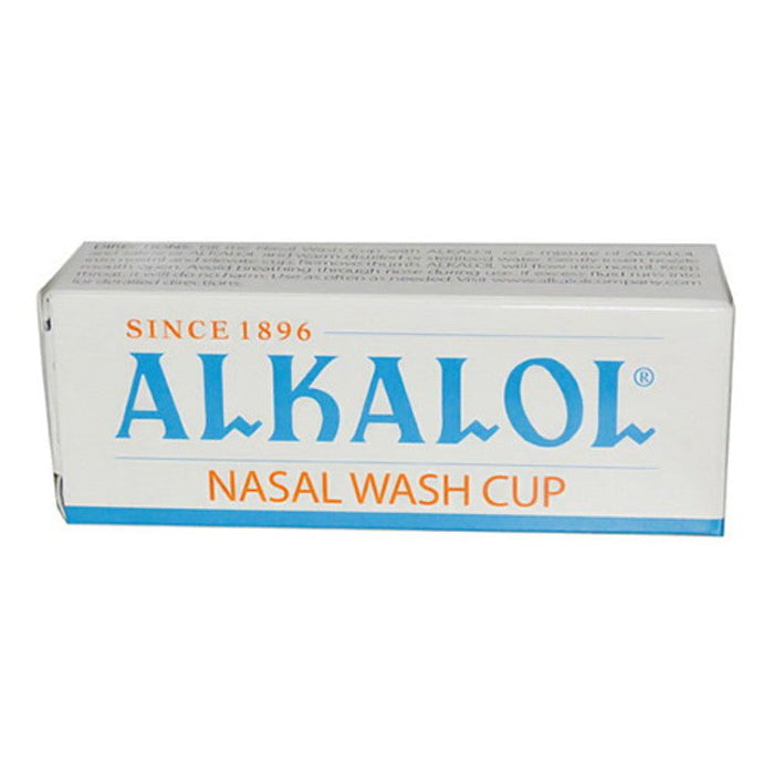 Alkalol Nasal Wash Cup, Original Glass Mucus Solvent Applicator (1 Count) by Pasteur Pharmacy