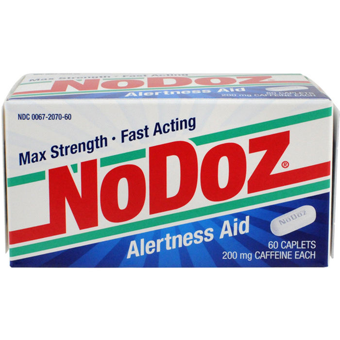 NoDoz Alertness Aid Max Strength Caffeine Caplets 200mg by Pasteur Pharmacy