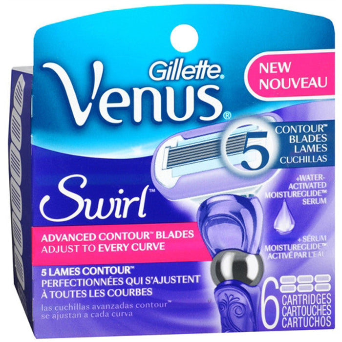 Gillette Venus® Deluxe Smooth Swirl Razor Blade Refills by Pasteur Pharmacy