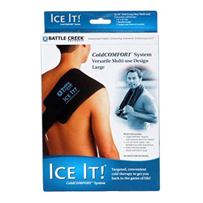 Battle Creek Equipment Ice It ColdCOMFORT 6X18In W/Cover &Strap by Pasteur Pharmacy