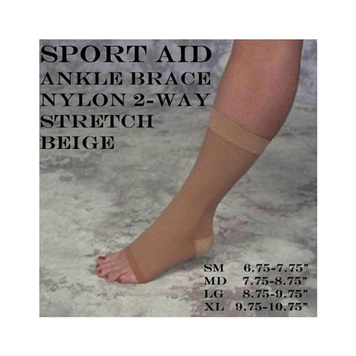 Sport Aid Ankle Brace Nylon Slip-on X- Lge by Pasteur Pharmacy