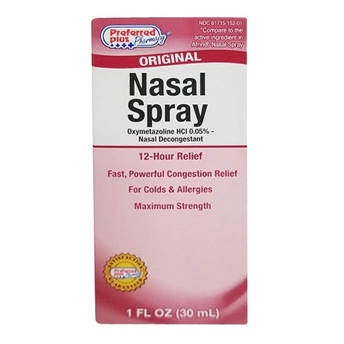 Preferred Plus Pharma Original Nasal Spray, Colds And Allergies, 1oz by Pasteur Pharmacy