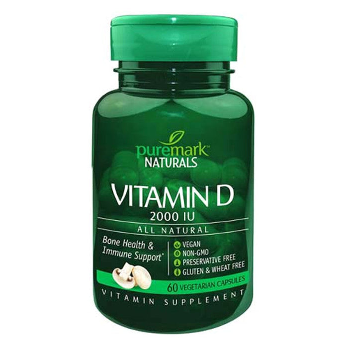 Puremark Naturals Vitamin D 2 by Pasteur Pharmacy