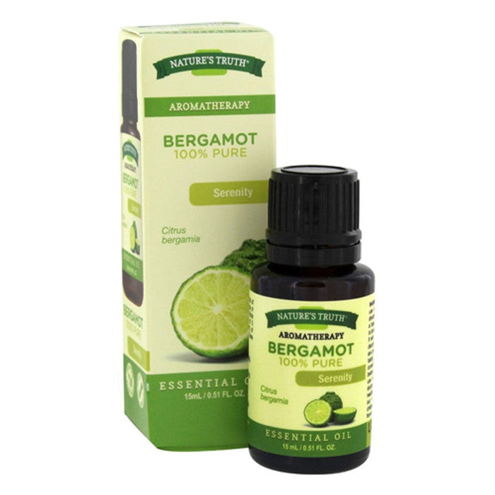 Nature's Truth Pure Purifying Bergamot Essential Oil 0.51 Fl Oz by Pasteur Pharmacy