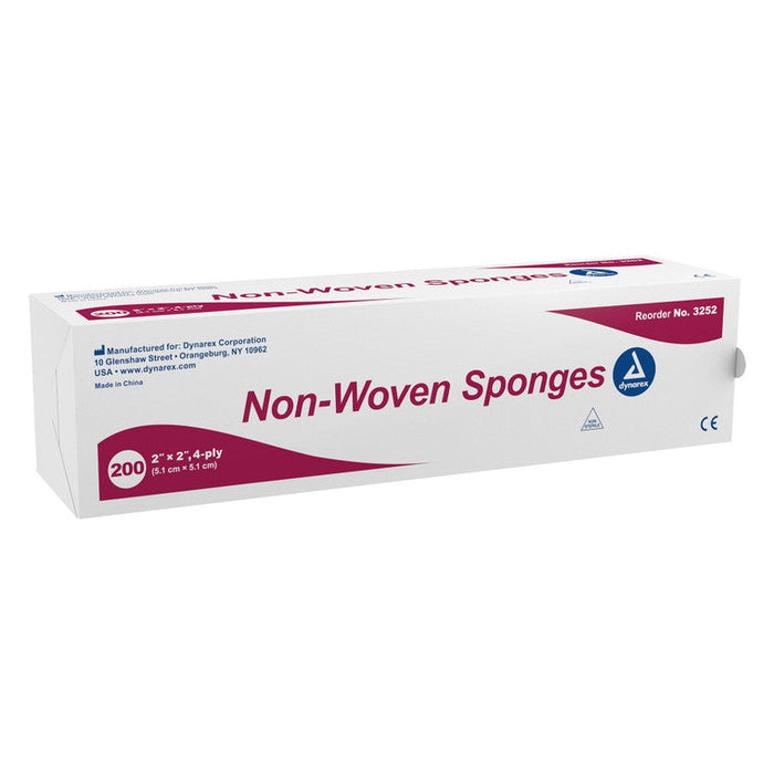 Dynarex Non Woven Sponge N S 4Ply 2x2 by Pasteur Pharmacy