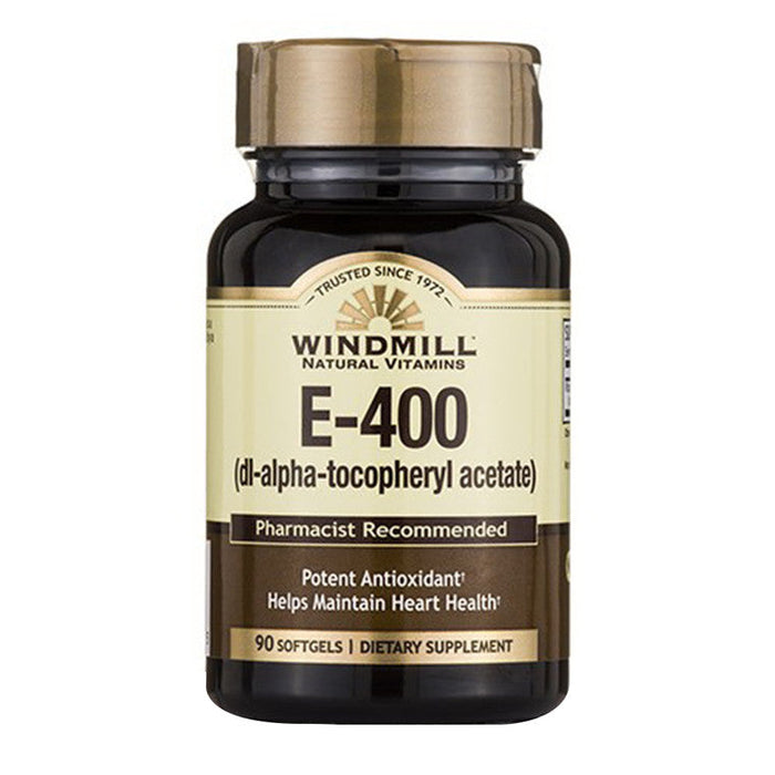 Windmill 6 Pack De Vitamina E-400 Cápsulas 90 Soft Gel by Pasteur Pharmacy
