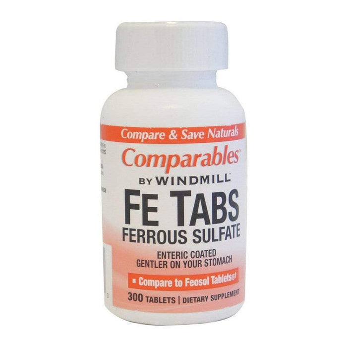 Ferrous Sulfate 325 mg (65 mg Elemental Iron) - 300 Tablets by Pasteur Pharmacy