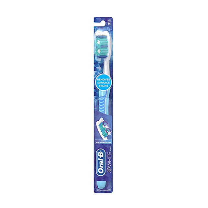 Oral-B 3D White Vivid 35 Medium Manual Toothbrush by Pasteur Pharmacy
