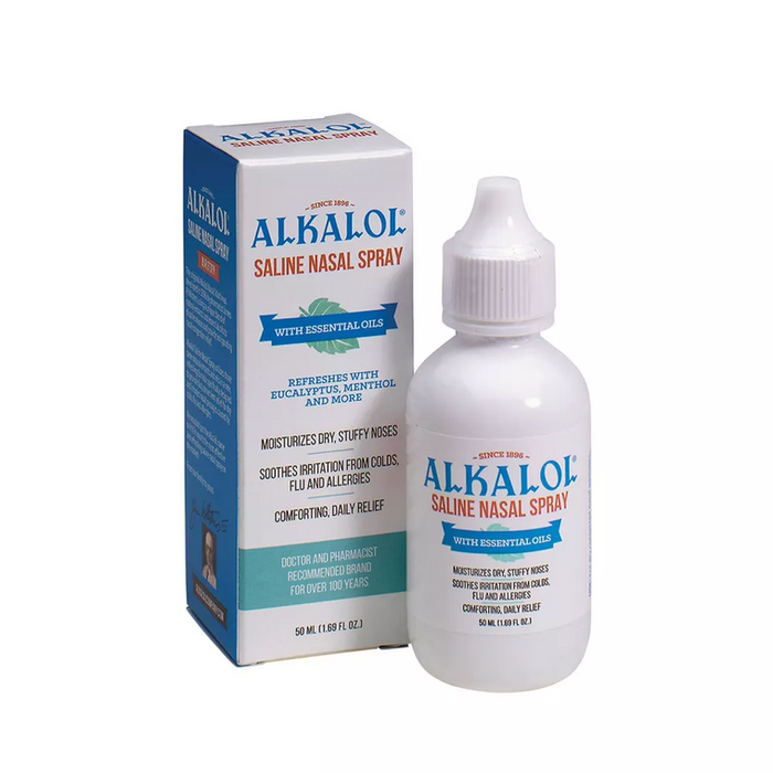 Alkalol Saline Nasal Spray - 1.69 Fl Oz by Pasteur Pharmacy