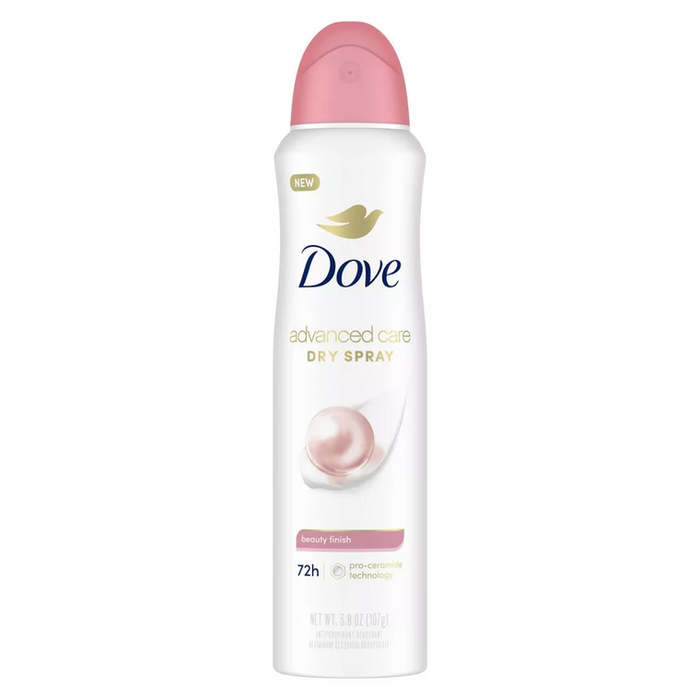 Dove Advanced Care Dry Spray - Beauty Finish - 3.8 oz (107g) by Pasteur Pharmacy
