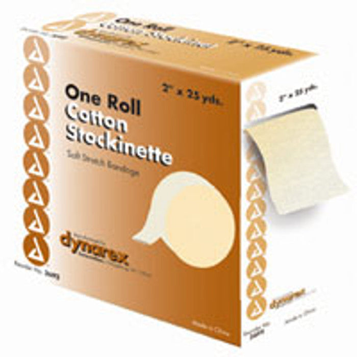 Dynarex® Cotton Stockinette – Soft Stretch Tubular Bandage (3" x 25 Yd) by Pasteur Pharmacy