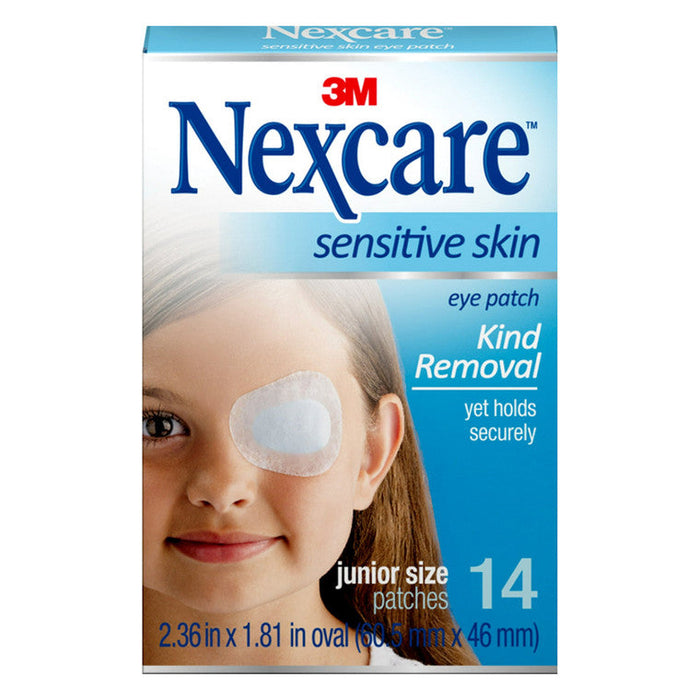 Nexcare Sensitive Skin Eye Patches, Junior Size by Pasteur Pharmacy