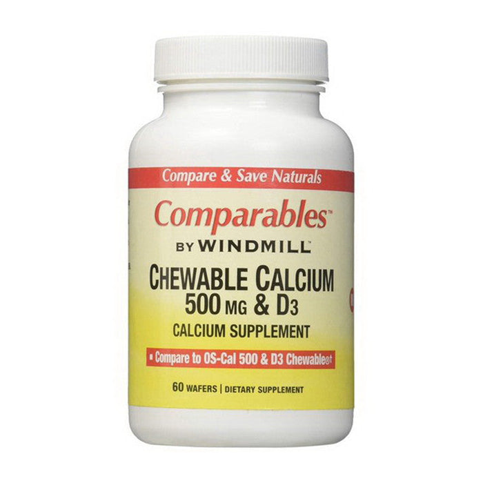 Windmill Calcium 500 Mg Chewable Tablets by Pasteur Pharmacy