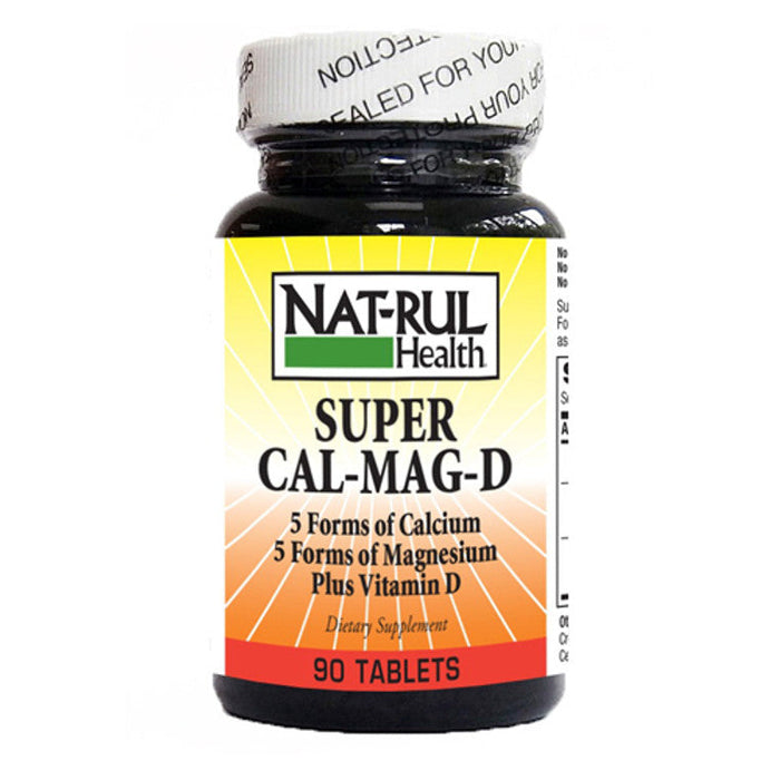 Natrul Health Super Cal-Mag-D – Bone &amp; Muscle Support Formula (Tablets) by Pasteur Pharmacy