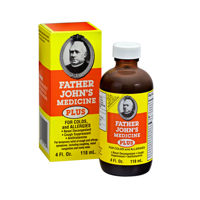 Father John's Cough Medicine Plus, 4 Ounces by Pasteur Pharmacy