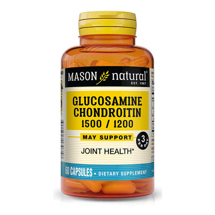 Mason Natural 1500/1200 Joint Health Glucosamine Chondroitin 60 Capsules by Pasteur Pharmacy