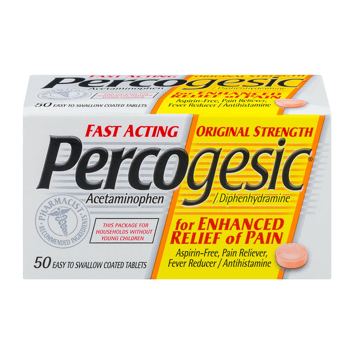 Percogesic Pain Reliever Tablets Original Strength by Pasteur Pharmacy