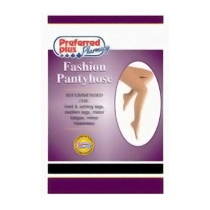 Loving Comfort Sheer Pantyhose 15-20 Closed Toe Beige Queen +1Ct by Pasteur Pharmacy