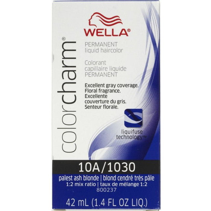 Wella Hair Color Charm Liquid 1030 By 10A Palest Ash Blonde, 1.4 Oz by Pasteur Pharmacy