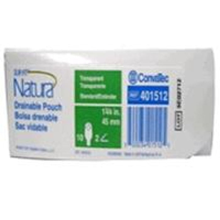 Sur-Fit Natura Drainable Pouch 401512 Transparent 10Ct by Pasteur Pharmacy