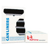 AccuFit Linear Low Density Can Liners with AccuFit Sizing, 32 gal, 0.9 mil, 33" x 44", Black, 100/Carton